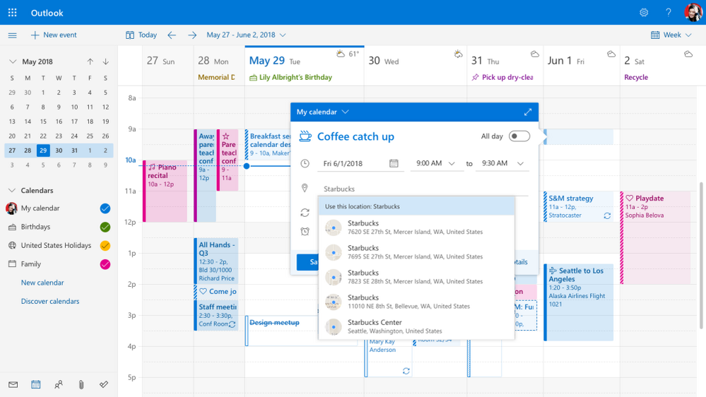 Outlook_Event Creation