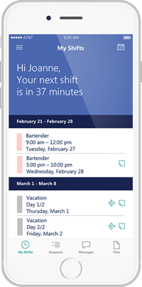 StaffHub iPhone Add-On